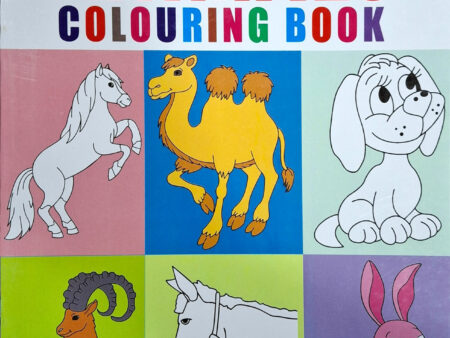 Colouring Book Domestic Animals