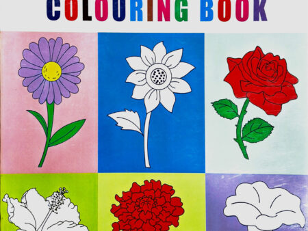 Colouring Book Flowers