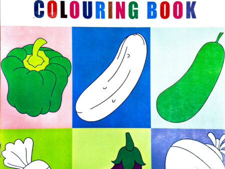 Colouring Book Vegetables