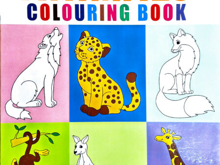 Colouring Book Wild Animal