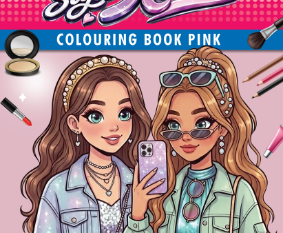 Style Stars - Colouring Book Pink