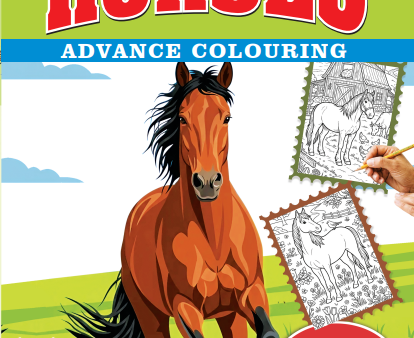 Horses - Advance Colouring