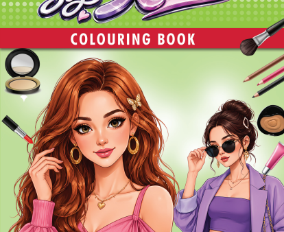 Style Stars – Colouring Book Green